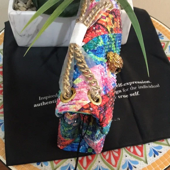 kurt Geiger London Mini Kensington Crystal Shoulder Bag - Picture 10 of 16